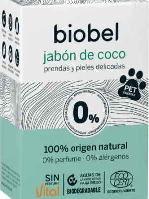 Jabón Coco 0% 240g. Biobel&nbsp;4,20€