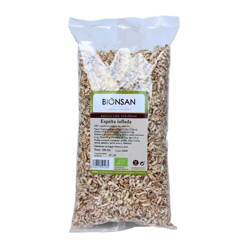 Espelta Inflada Eco 150g Bionsan.&nbsp;2,60€