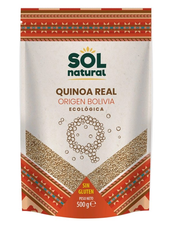 Quinoa Real sin gluten Eco 500g Sol Natural.&nbsp;5,80€