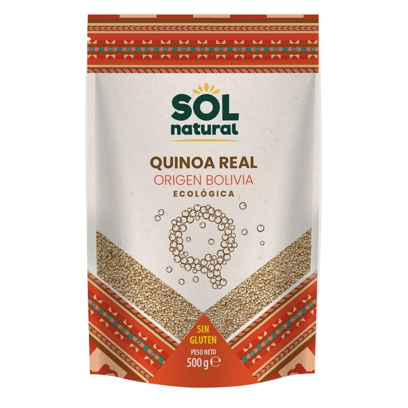 Quinoa Real sin gluten Eco 500g Sol Natural.&nbsp;5,80€