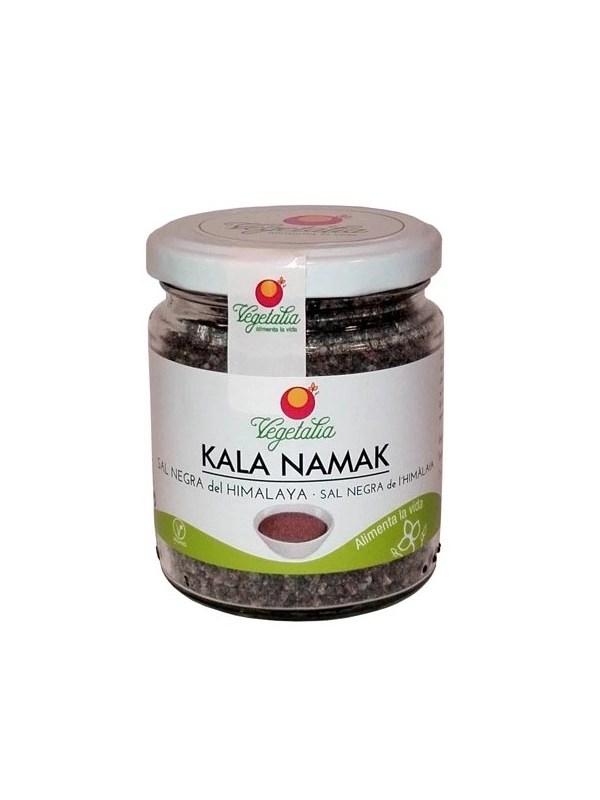 Sal himalaya Negra (kala Namak) Bio 220 g bote Vegetalia.&nbsp;2,70€