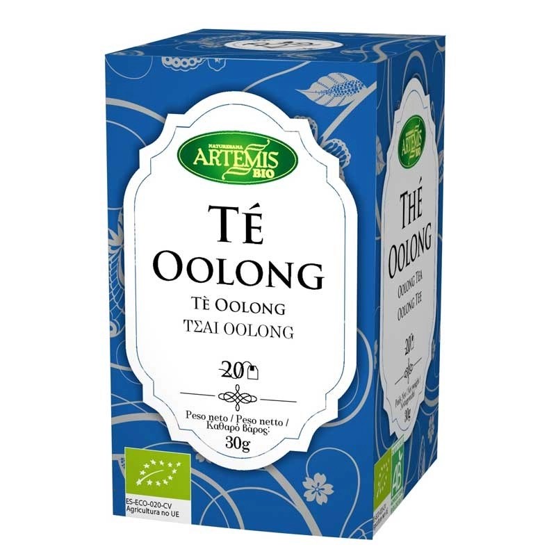 Te Oolong 20 filtros Artemis.&nbsp;2,20€