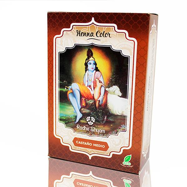 HENNA EN POL VO – CASTAÑO MEDIO Radhe Shyam.&nbsp;6,90€